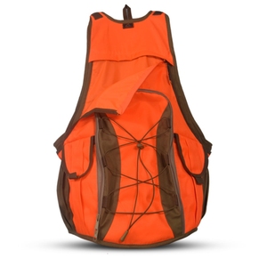 Chaleco de Caza Transpirable de Lona de Poliéster/Algodón para Hombre, Color Caqui y Naranja, Ligero, Informal, para Invierno - Product Image 2