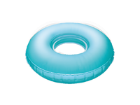 Coussin d'assise gonflable - Portable, imperméable, écologique, non toxique, en PVC/Nylon, anti-acariens, pour hémorroïdes et soutien lombaire