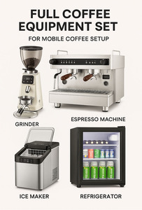 Triciclo <span class=keywords><strong>El</strong></span>éctrico Móvil para Café con Máquina de Espresso y Helados |   Bicicleta Cafetería Portátil para Dulces y Papas Fritas - Product Image 4