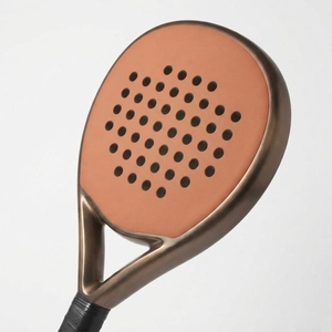 Raquette de padel en gros en fibre de carbone et graphite, légère, avec noyau en EVA, cadre durable, face texturée, poignée équilibrée, pour l'extérieur - Product Image 4