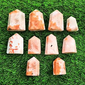 Obelisco de Scolecita Rosa Natural Chakralume, Cristal Pulido, Piedra Curativa, Reiki, Meditación, Energía, Decoración Feng Shui, Venta al por Mayor - Product Image 5