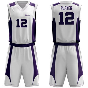 Uniforme de basket-ball de haute qualité, design personnalisé, logo imprimé, vêtements de sport, faible MOQ, service OEM - Product Image 1