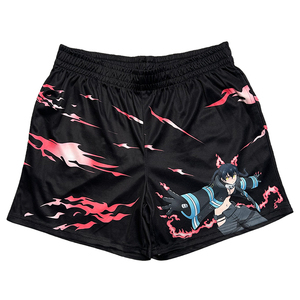Breathable Custom Logo Gym Mesh Shorts Sports Athletic Running Fitness Biker Shorts Sets Baseball Shorts for man & women - Product Image 5