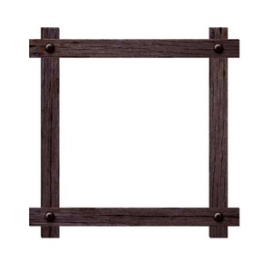 Wooden <b>Mirror</b> Frame Refined Residential Decor Element Crafted to Support Coordinated Styling Across Household Spaces - Product Image 1