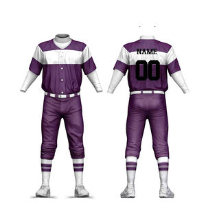 Nouvelle Arrivée Respirante Légère Uniforme de Baseball Matériaux de Qualité Supérieure Maillots de Baseball Personnalisés OEM pour Équipes Grandes Tailles Pakistan - Product Image 6
