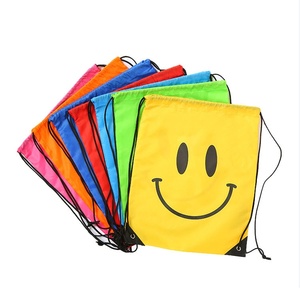 High Quality Waterproof Gym Custom Logo Nylon Polyester Material <b>Draw</b> <b>String</b> Backpack Drawstring <b>Bag</b> - Product Image 5