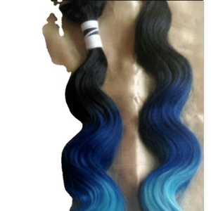 Lot de Cheveux Humains Vierges Naturels Noirs Indiens Remy, Ondulés, Doux et Soyeux, Non Traités, en Gros - Product Image 6