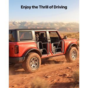 Puertas Tubulares de Acero para Ford Bronco (Excepto Bronco Sport) 2021-2026, Compatibles con Modelos de 4 Puertas, Delanteras y Traseras - Product Image 6