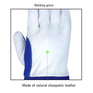 Gants de soudage TIG en cuir de vachette de qualité supérieure, gants de sécurité - Product Image 4