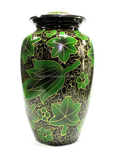 Elegante urna de aluminio para cenizas humanas de cremación para adultos diseñada para una dignidad duradera y una exhibición de tributo conmemorativo atemporal - Product Image 3