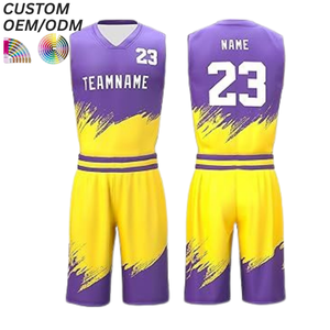 Camiseta de Baloncesto Personalizada con Frente Sólido, Uniforme de Equipo de Secado Rápido, Soporte OEM ODM para Suministro al por Mayor - Product Image 5