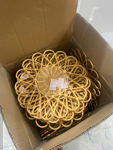 Rattan Handmade Eco Placemat | Natural Woven <b>Mat</b> | Great for Picnic, BBQ & Alfresco <b>Dinner</b> - Product Image 2