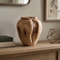 Assiette de service en bois de teck, écologique, artisanale, minimaliste, décoration de mariage et de maison
