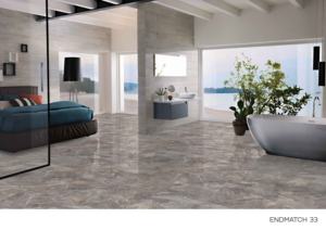 Elegante Loseta de Porcelana Brillante 600x1200, Formato Grande, Superficie Pulida Premium, para Paredes y Pisos, Uso en Interiores y Exteriores - Product Image 2