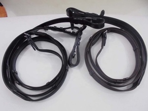 TOWNFIELDS Herramientas hechas a mano Cuero trenzado Western DD Breastplate & Reins con Headstall Horse Products - Product Image 3