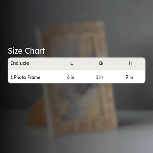 Premium Curio Craft Resin Photo <b>Frame</b> | Handmade Eco-Friendly Durable Decorative <b>Frame</b> | Tabletop Display - Product Image 6
