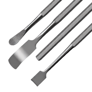 4 Pcs Wax Spatula <b>Clay</b> Sculpting Carver Set Double Ended Dental Lab <b>Modeling</b> Tools Stainless Steel 7.5 Inch Kit - Product Image 4
