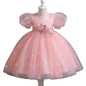 Abiti per Bambine da 4 5 7 9 10 12 fino a 14 Anni, Vestito Lungo da Sera di Lusso per Ragazze, Festa di Junina - Product Image 1