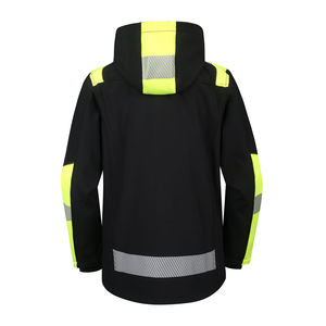 Wholesale Custom Logo Vintage Fleece Hooded <b>Jacket</b> Winter <b>High</b> <b>Visibility</b> Waterproof Breathable <b>Softshell</b> Jacjet For Men's - Product Image 2