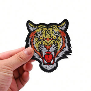 Custom embroidered <b>bag</b> patches logo branding for backpacks tote <b>bags</b> bulk order factory supply - Product Image 2