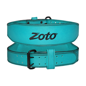 เข็มขัดยกน้ำหนัก Zoto แบบสองสายรัด หนังแท้ ขนาด 4 นิ้ว สำหรับพาวเวอร์ลิฟติ้ง รองรับเอว สำหรับอุปกรณ์ฟิตเนสในยิม ขายส่ง - Product Image 2