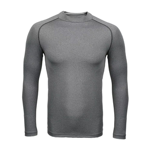 Camiseta Deportiva de Secado Rápido para Hombre, con Protección Solar UPF50+, Transpirable, Cuello en V, para Gimnasio y Ejercicio, con Logotipo Frontal - Product Image 4