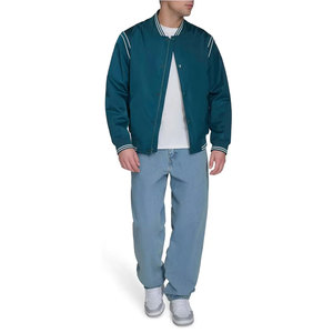 Men's <b>Lightweight</b> Varsity Bomber <b>Jacket</b> Casual Streetwear Stylish Athletic College Inspired Outerwear Comfortable Breathable - Product Image 5