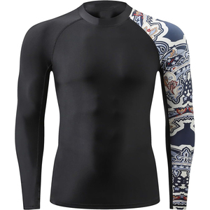 Long Sleeve T <b>Shirt</b> Sports Custom Round Neck Gym Tee <b>Shirts</b> for <b>Men</b> Bodybuilding Quick Dry <b>Compression</b> <b>Shirt</b> - Product Image 4