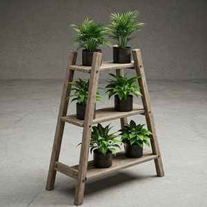 Soporte de Bambú para Plantas, Estantes de Múltiples Niveles, para Interiores y Exteriores, Jardinera, Exhibidor de Macetas, Decoración Ecológica - Product Image 1
