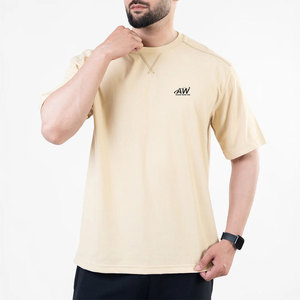เสื้อยืดโอเวอร์ไซส์ผู้ชายทรงเออร์โกโนมิกส์ไร้ตะเข็บ ผ้าประสิทธิภาพสูง เหมาะสำหรับการออกกำลังกายเพาะกายและฟิตเนส - Product Image 1