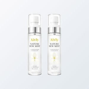Soins de la peau pour hommes Eibeulri Nature Dew Mist White Musk, brume apaisante et hydratante, parfum léger et agréable, 80 ml, 2 pièces - Product Image 5