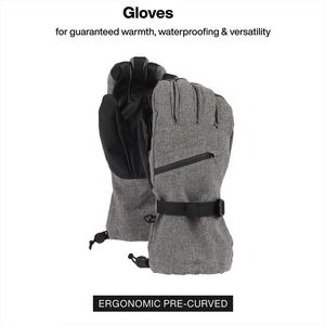 Guantes de esquí para todo tipo de clima, manoplas de nieve profesionales impermeables con forro térmico, equipo duradero para deportes y actividades de invierno - Product Image 2