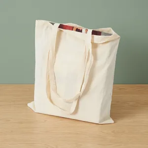 Durable Luxury Cotton <b>Fabric</b> <b>Bags</b> with Strong Handles Large Capacity for Daily Shopping Trade Shows Exhibitions Promotional Use - Product Image 3