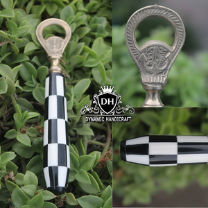 Custom Resin Inlay Bottle Opener Handmade Brass Bottle Opener Promotional Gift Wholesale <b>Bar</b> Accessory Supplier - Product Image 5