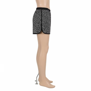 Eco Friendly Print Yoga <b>Bermuda</b> <b>Shorts</b> <b>Women's</b> High Elastic Waist Soft Breathable Fabric Stretchable Comfortable Summer Use - Product Image 2
