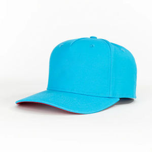 Luxury Custom Curved Brim Golf Cap 5-Panel Breathable <b>Waterproof</b> Quick-Dry Sports Hat Printed Logo Blank Curved Bill Cap OEM ODM - Product Image 4