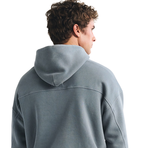 Custom Men's <b>Grey</b> Quarter Zip <b>Sweatshirt</b> Premium Streetwear Pullovers OEM Private Label Clothing Manufacturer Wholesale Supplier - Product Image 6