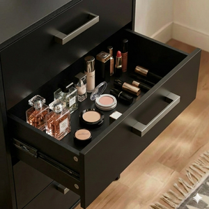 Poignée de meuble moderne rectangulaire incurvée en alliage de zinc durable, tirette de tiroir dorée traditionnelle pour cuisine, chambre, salon, salle à manger - Product Image 6