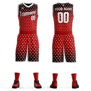 Tenue de basketball unisexe respirante à séchage rapide 100 % polyester sans manches, grande taille, pour entraînement sportif et équipe, styles tendance - Product Image 2