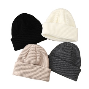 Unisex Acrylic Knitted <b>Hat</b> Custom <b>Warm</b> Designer <b>Men</b> Women Winter <b>Hats</b> Knit Beanies With Custom Logo 2025 - Product Image 6