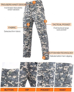 Ropa de Camuflaje Transpirable y Suave para Invierno, Senderismo, Esquí y Nieve, Uniforme Táctico de Talla Grande - Product Image 4