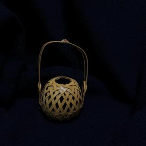 Cesta de Flores de Bambú Temari Vintage, Hecha a Mano, Tejido Japonés de Bambú, Florero de Tallo Único, Ikebana, Decoración para el Hogar, Proveedor de Adornos - Product Image 2