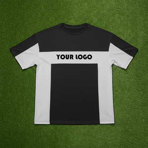 T-shirt personnalisé pour homme en coton, coupe ample, épaules tombantes, manches courtes, uni, délavé à l'acide - Product Image 4