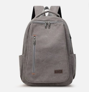 Laptop <b>Backpack</b> For Unisex Custom Women Men Travel Vintage <b>Canvas</b> Laptop <b>Backpack</b> NC-BKP-107 - Product Image 1