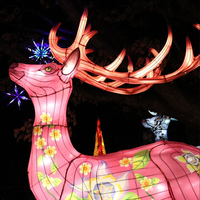 Maßgefertigte Tier-Laternen für Laternenfeste, Baumlaternen für Außenbereiche, Zoo, Park, Aprilscherze, Ostern, Weihnachten, Erntedankfest, Langlebig, Yunyi