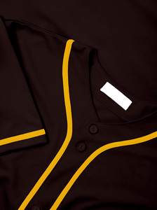 Maillot de baseball confortable à faible MOQ, service OEM, nouveau style, maillot de baseball très vendu, fabriqué au Pakistan - Product Image 6