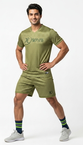 Conjunto de Camiseta y Pantalones Cortos de Voleibol Modernos con Degradado Azul Zafiro Personalizados al por Mayor, Uniforme de Equipo Absorbente de Sudor con Sublimación OEM - Product Image 5