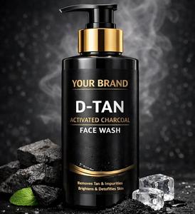 Limpiador Facial Purificante de Carbón Activado D-TAN de Marca Privada OEM, Eliminación Profunda del Bronceado y Control de Puntos Negros para Venta al por Mayor - Product Image 1