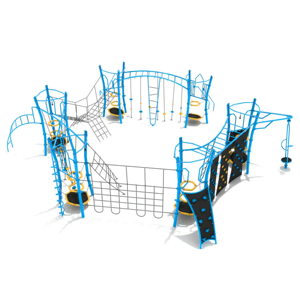 Aire de jeux d'escalade pour enfants avec toboggan, équipement de jeu extérieur pour enfants - Product Image 3