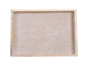 Plateau de service alimentaire rectangulaire en bois sculpté à la main pour les vendeurs en ligne à des prix bon marché - Product Image 3